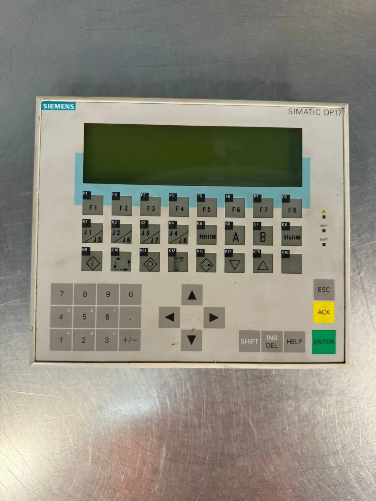Siemens Simatic OP17 Operator Panel (12.5.8)