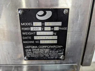 USED 2001 JAFOMA CORPORATION JG-50
