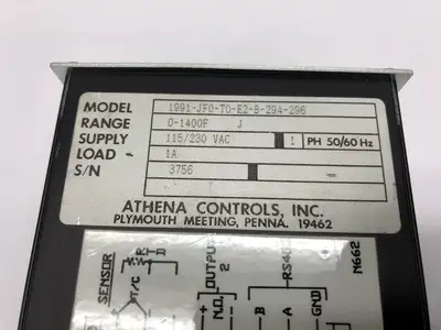 Used Athena Athena Control Housing PLC Temperature Modules Michigan US | Maverick Industrial Sales #1394969