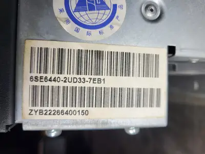 USED SIEMENS 6SE6440-2UD33-7EB1