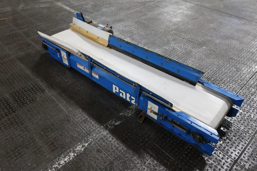 SPC8084  Conveyor Patz belt conveyor CS, belt length 83"L  x 12 1/2" w