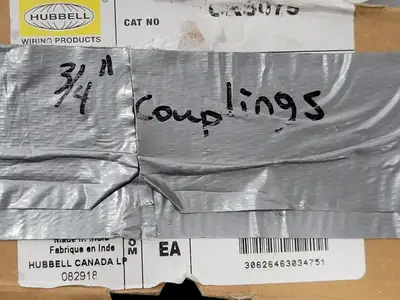 3/4" Compression Coupling Fitting (Box of 21 )