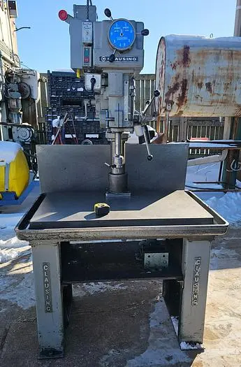 Used 1966 CLAUSING 2287 Heavy Duty & Sensitive Single Spindle Drills Wisconsin US | Lemke Machinery Sales #533092