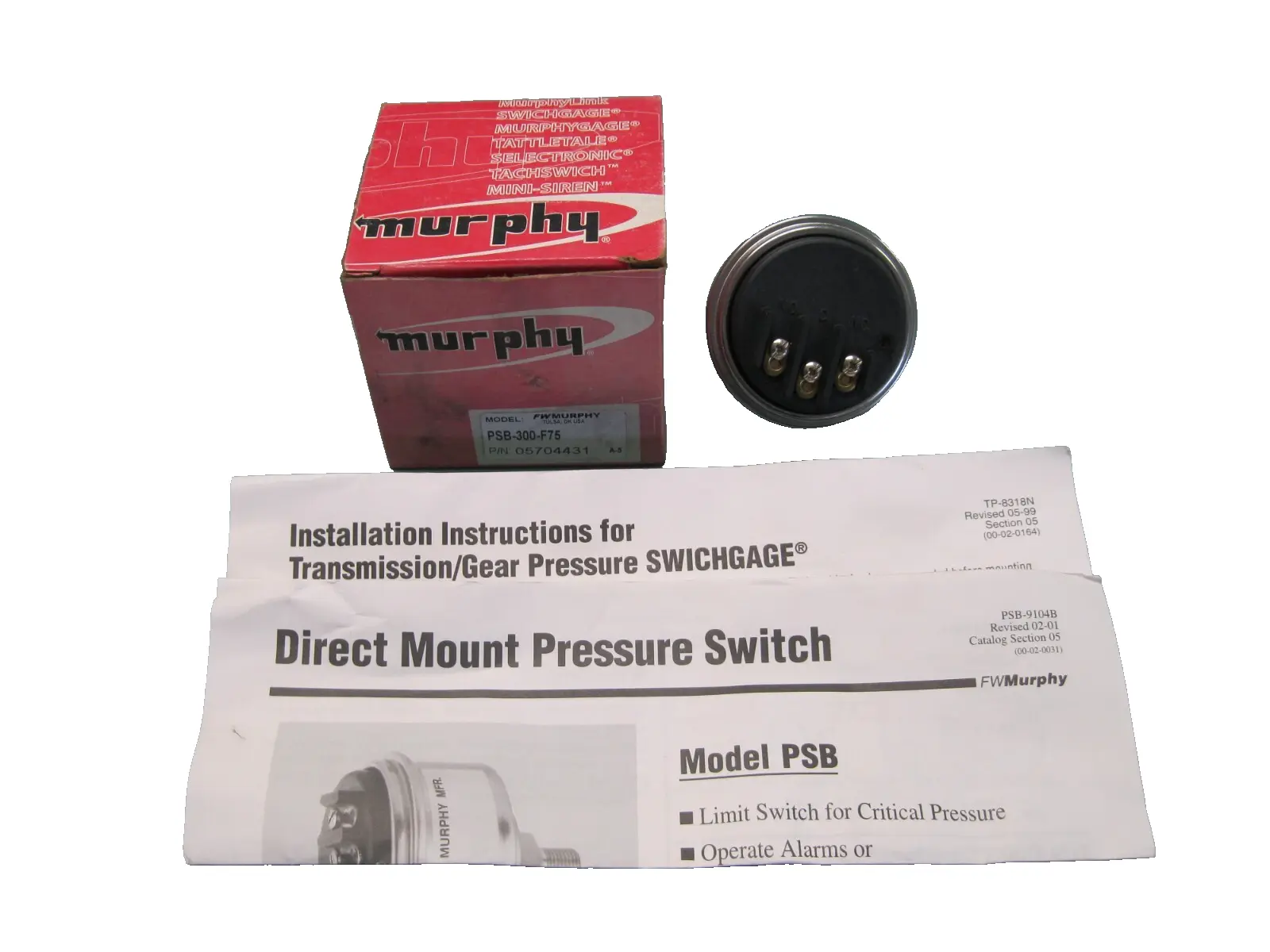 NEW Murphy PSB-300-F75