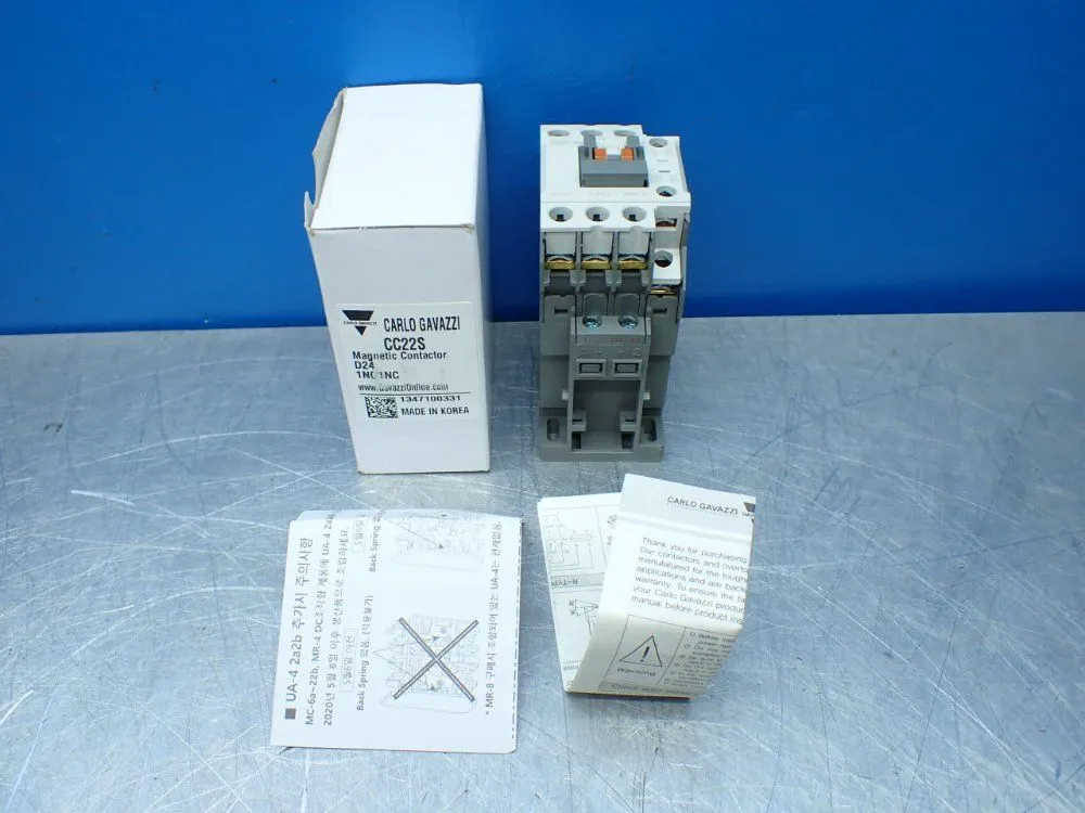 New | in-Stock CARLO GAVAZZI CC22S PLC Contactors | HGR 24 #753715