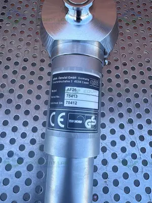 USED OPTEK AF46 DUAL WAVELENGTH UV ABSORPTION SENSOR W/ 1/2" SANITARY FITTING