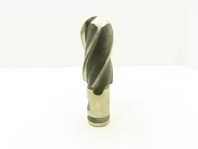 Putnam Tool P01035-1 4 Flute Coarse Rough Ball Nose End Mill 2.5" Dia x 5" Flute