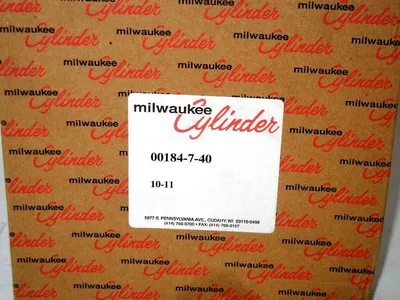 NEW MILWAUKEE CYLINDER 00184-7-40 REPAIR KIT 00184740