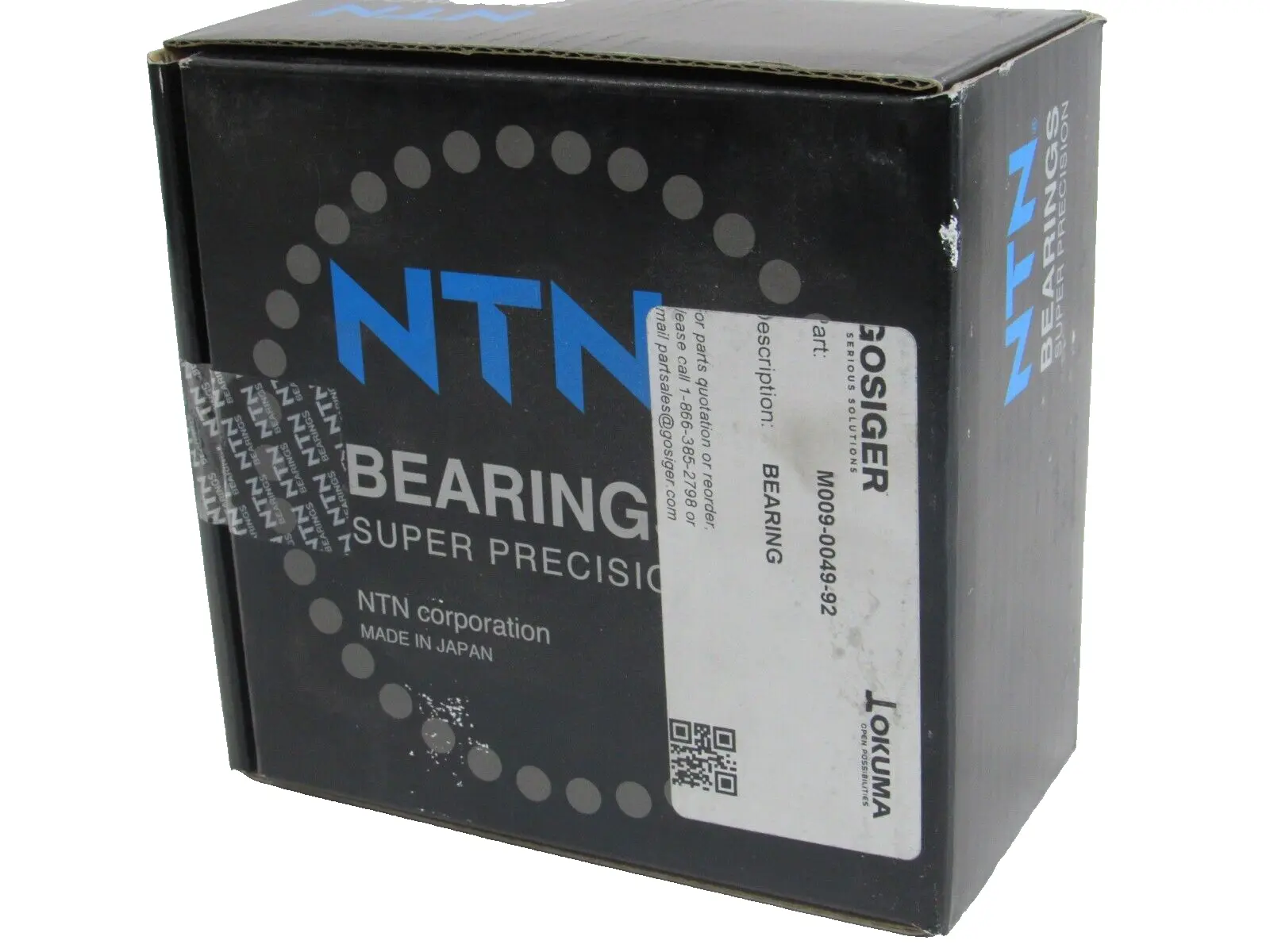 NEW NTN CORPORATION NN3020HSRT6KC1NA#01UP-20 BEARING M009-0049-92