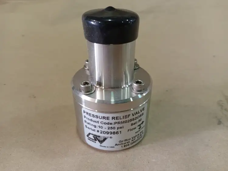 New | in-Stock GRIFFCO PRM025S2OSS Valves/Fittings British Columbia CA | Lenmark #255597