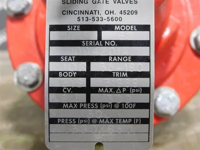 USED JORDAN VALVES 60