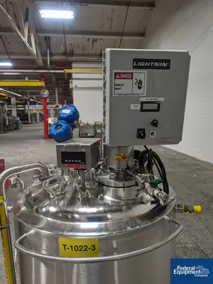 USED Precision 250 Liter Precision Stainless Reactor, 316L S/S, 45/100#