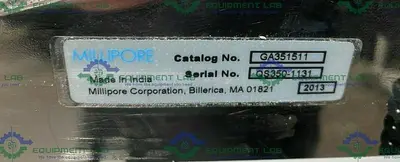 USED 2013 MILLIPORE QUIKSCALE QS350