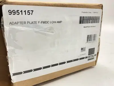 USED RITTAL ADAPTER PLATE F-FMDC LOW AMP