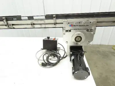 MK North America GUF-P 2000 50mm x 2020mm Belt Conveyor 115V Variable Speed READ