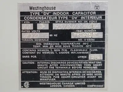 USED WESTINGHOUSE 1951B48A04