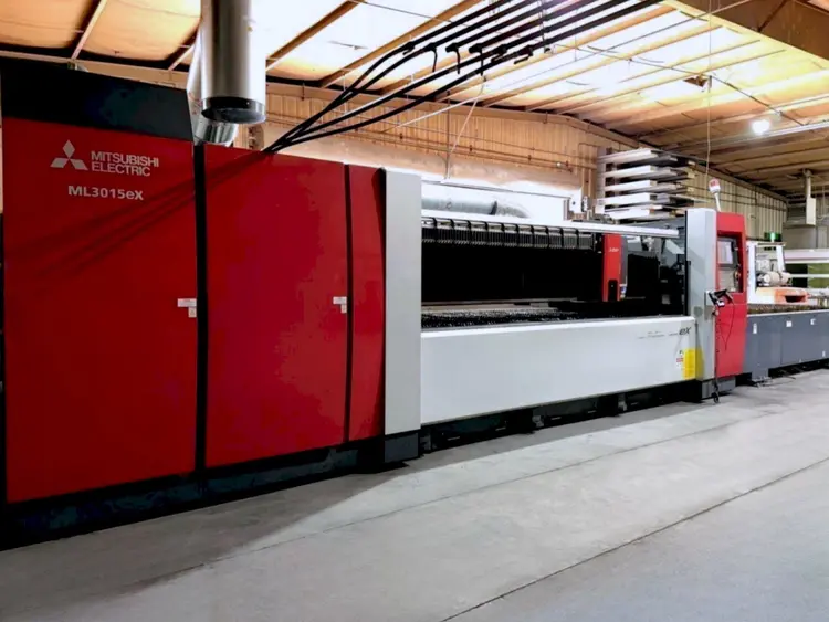 Used 2014 MITSUBISHI ML3015EX-45CF-R Laser Cutters | Machine Factory Outlet #1267098