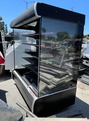 130-0165 Hussmann D5X-6LEP 6’ Remote Dairy/Deli Multi Deck Cooler