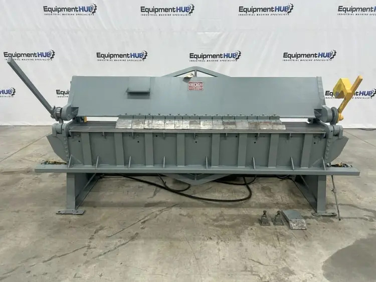 Used CHICAGO BPO-812-6 Box & Pan Brakes including Finger Georgia US | The Equipment Hub #921658