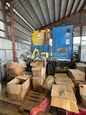 Used EXCEL 2R63D HORIZONTAL WITH CONVEYOR Balers Alberta CA | US Recycling Equipment #1314614