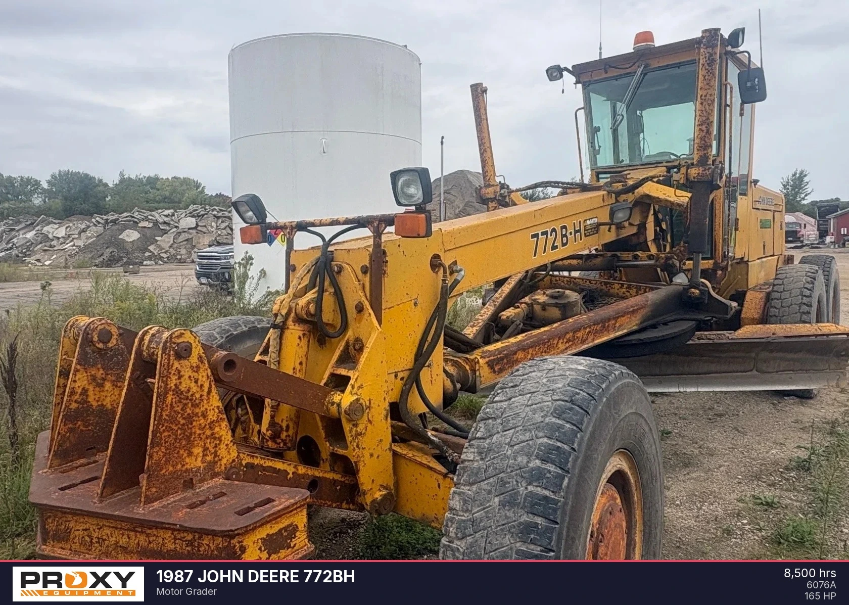Used 1987 DEERE 772BH Motor Graders Minnesota US | Proxy Equipment #1486182