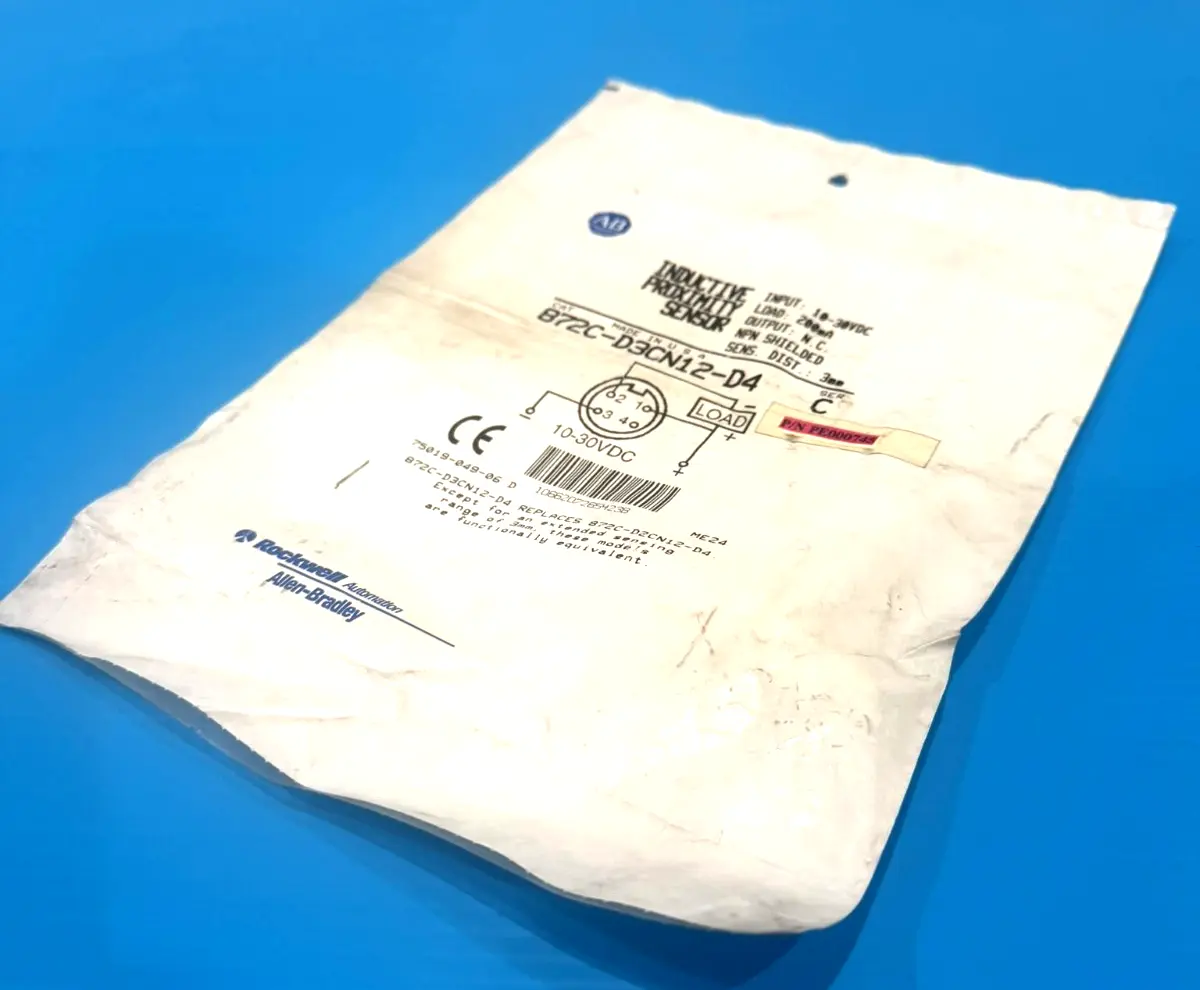 ALLEN BRADLEY 872C-D3CN12-D4 PROXIMITY SENSOR SER. C 872CD3CN12D4 NEW, SURPLUS