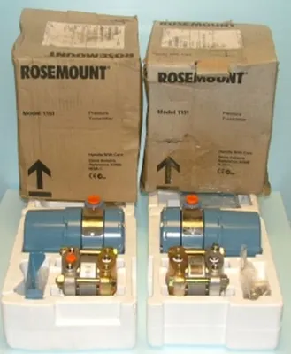 QTY. 2. ROSEMOUNT TRANSMITTER #1151GP9E22M1B2 NEW ...