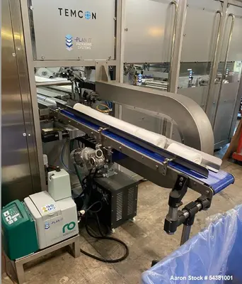Used Temcon TRW 200 Automatic Rewinder & Perforator – Industrial Roll Converting Machine