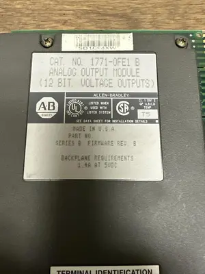 Used ALLEN-BRADLEY 1771-OFE1 B Input / Output Modules | Surplus Asset Holdings #1206001