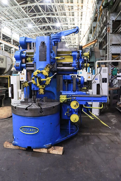 Used Bullard 42" Spiral Drive, Turret, Side Head, 4-Jaw Vertical Boring Mills (incld VTL) New Jersey US | Machinery Values #1441639