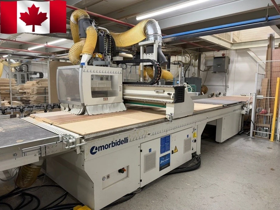 Used 2013 MORBIDELLI UNIVERSAL 3615 CNC Routers Ontario CA | MachineryMax #1512109