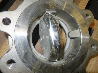 Jamesbury 4"-150  Butterfly Valve with Pneumatic Actuator and Positioner , Unused