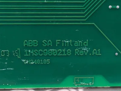 ABB PV1550101MRS050846C Motor Protection Relay ARCPANEL Board Rev. C Used