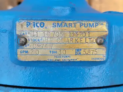 USED PACO PUMPS 11-10705-133201