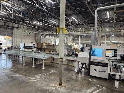 Used 2023 SALVADOR "SUPER PUSH 250 ACURATE" Cross Cut Saws Texas US | MachineryMax #1488441