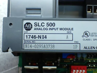 USED ALLENBRADLEY 1746NI4