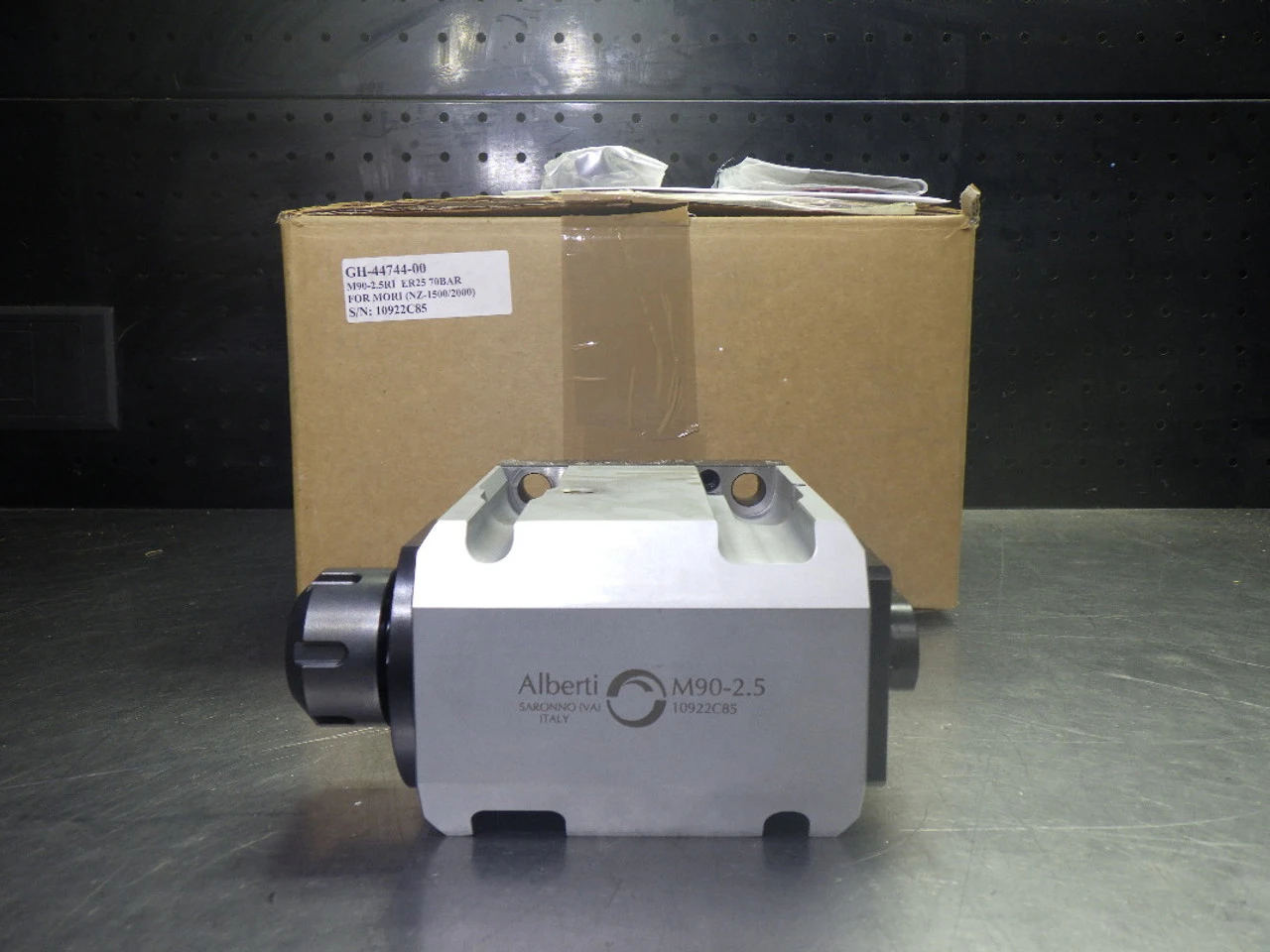 Alberti ER25 Right Angle Head For Mori Seiki NZ-1500/2000 M90-2.5 RI (LOC1233A)
