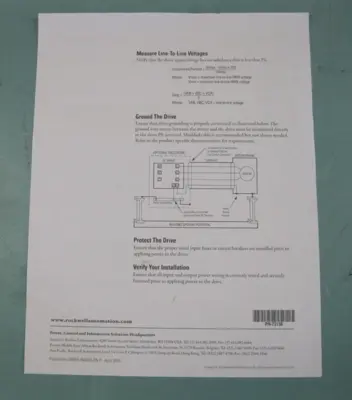 NEW Allen-Bradley 20F-11NC085JA0NNNNN