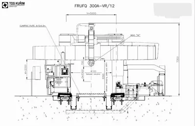 Used 2018 TOS KURIM FRUF 300/12 Gantry Machining Centers (incld. Bridge & Double Column) Georgia US | Shub Machinery #1425611