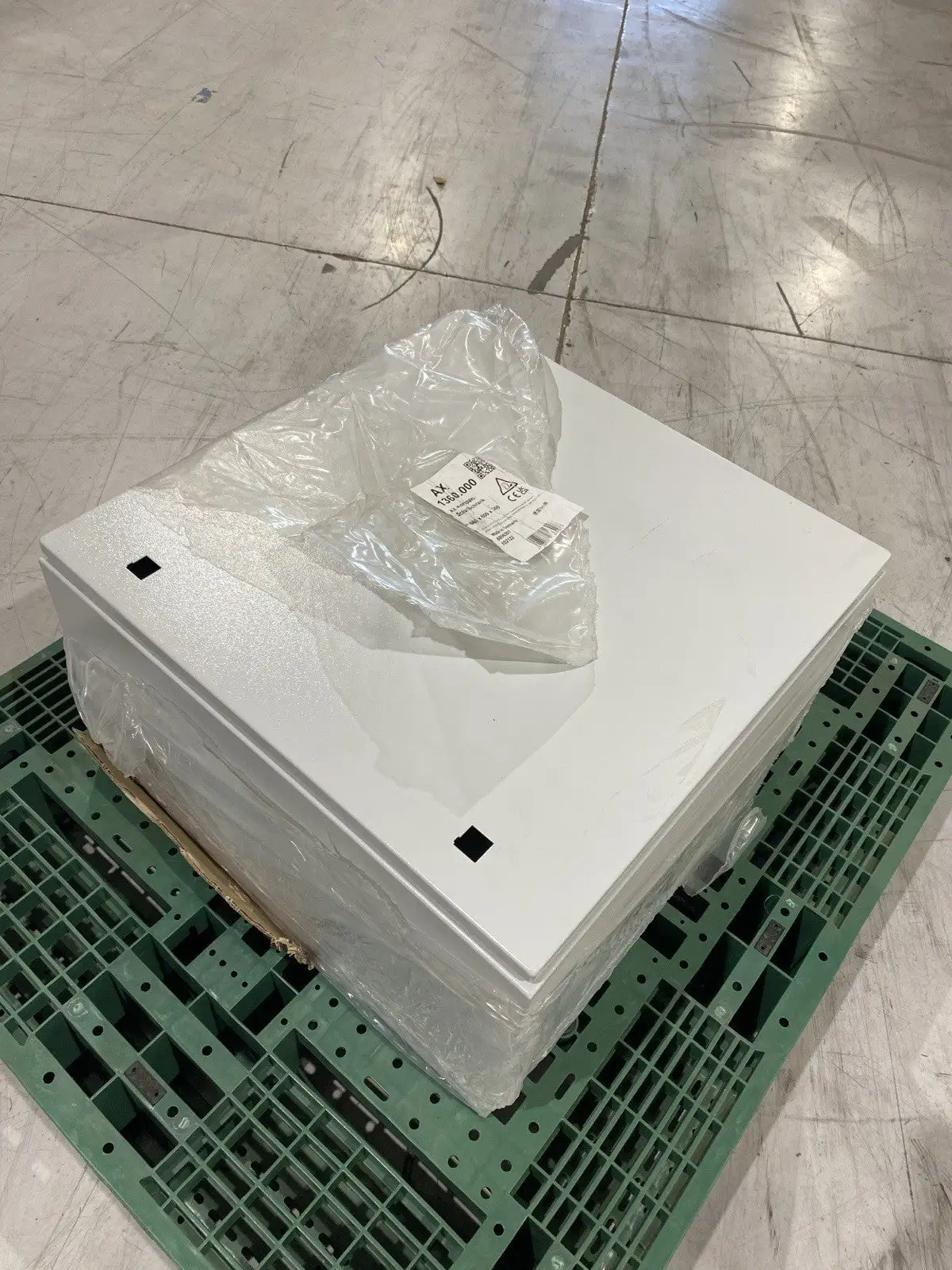 USED RITTAL AX COMPACT 600 X 600 X 350 CONTROL CABINET ENCLOSURE