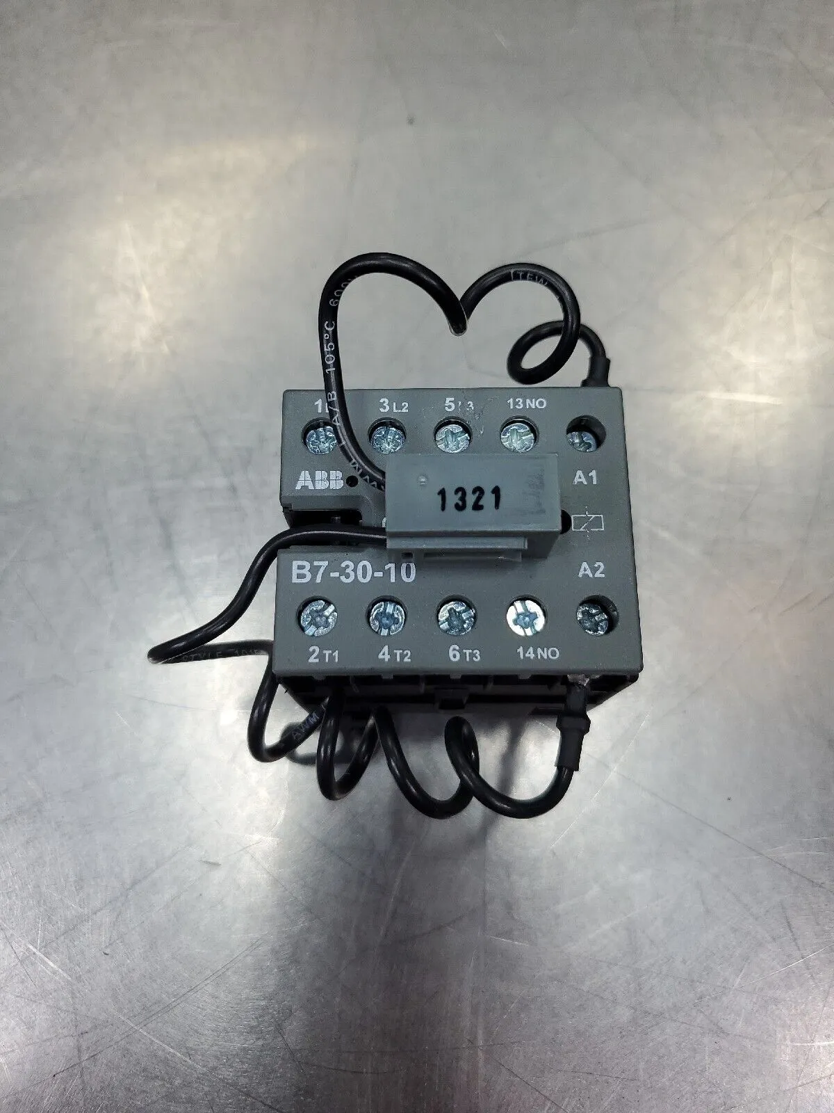 ABB B7-30-10 Contactor w/RV-BC6/250 Module. 4E-1