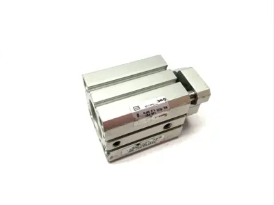 Used SMC COMPACT GUIDE ROD CYLINDER Pneumatic Cylinders | Maverick Industrial Sales #1110006