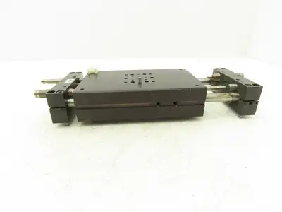 De-Sta-Co DLB-12M-L-C-50 Pneumatic Linear Base Slide/Guide Cylinder 50mm Slide