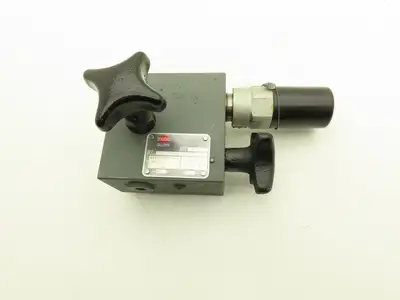 Herion BSP Hydraulic Directional Valve Block Cartridge Relief TUEV.SV.90-527