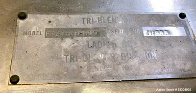 USED TRI-CLOVER F3218MD-B6