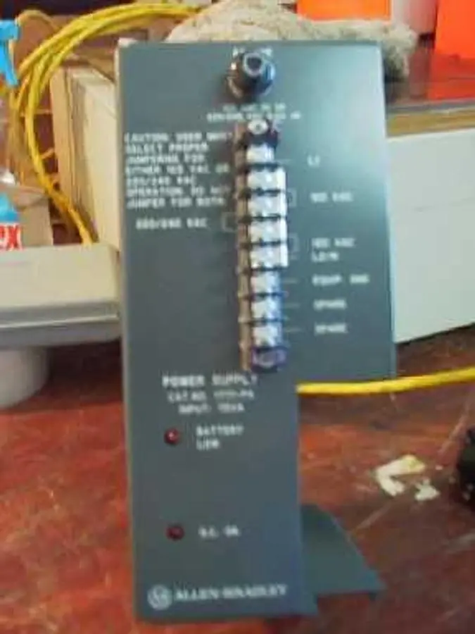 QTY. 1. ALLEN-BRADLEY BULLETIN 1771 POWER SUPPLY C...