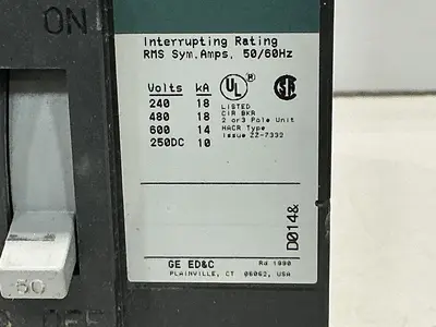 USED GENERAL ELECTRIC TED136050