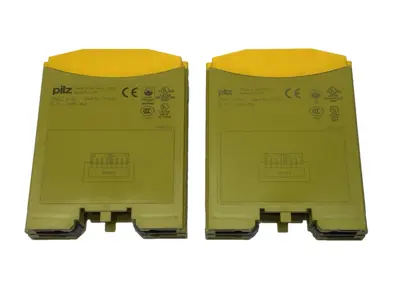 USED PILZ SAFETY EXPANSION MODULE 8-INPUT 773400 LOT OF 2