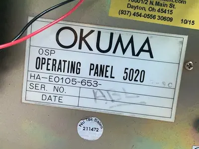 Used OKUMA HAE0105653 Automation Control (HMI) Ohio US | HGR 24 #1316186