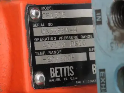 Used BETTIS _UNKNOWN_ Valves/Fittings | Arrow Industrial #613553